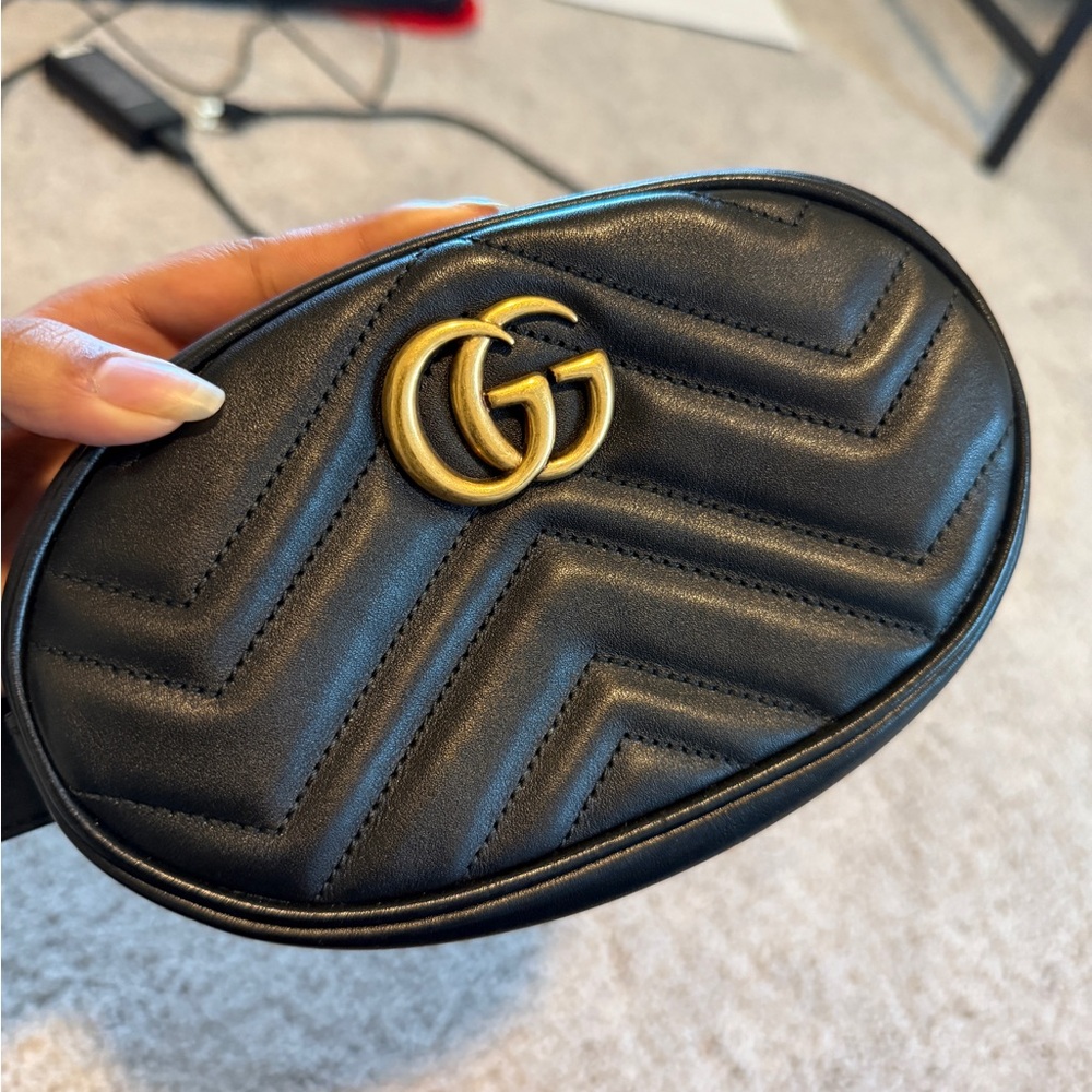 Gucci Calfskin Matelasse GG Marmont